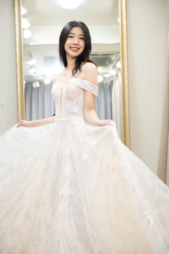 小紅書爆款公主婚紗！藏身在大同大學對面的ONLY YOU唯你婚紗