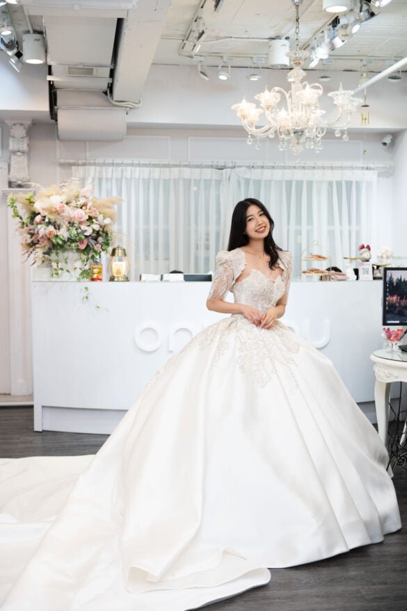 小紅書爆款公主婚紗！藏身在大同大學對面的ONLY YOU唯你婚紗