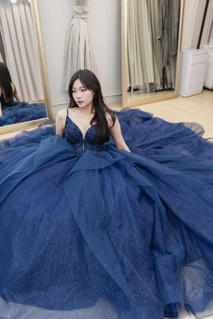 唯美華麗，夢幻如你：唯你婚紗，演繹永恆愛戀的優雅詩篇